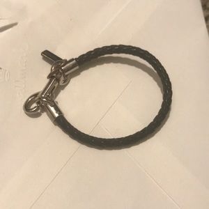 Black coach bracelet